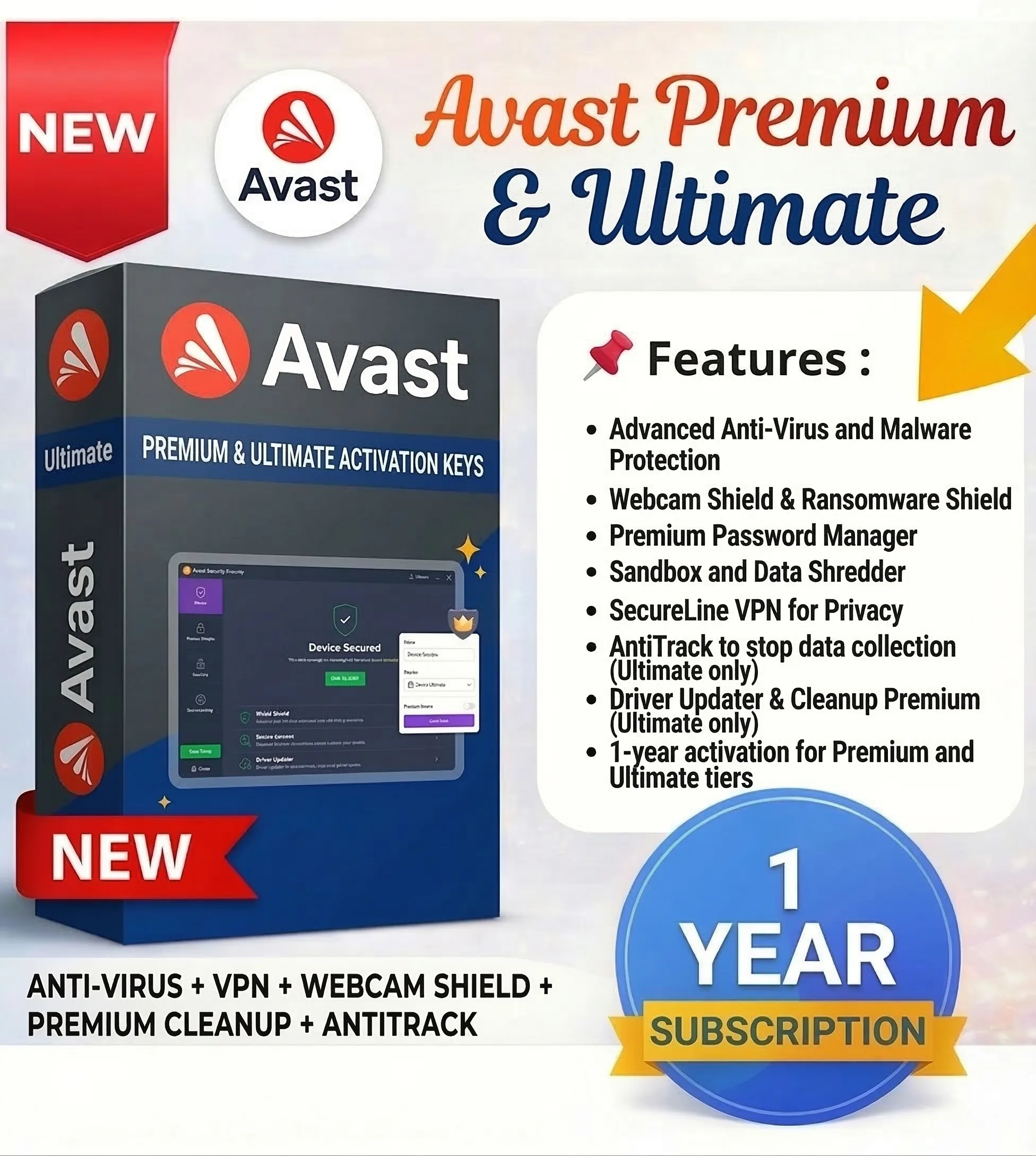 Avast Premium Subscription