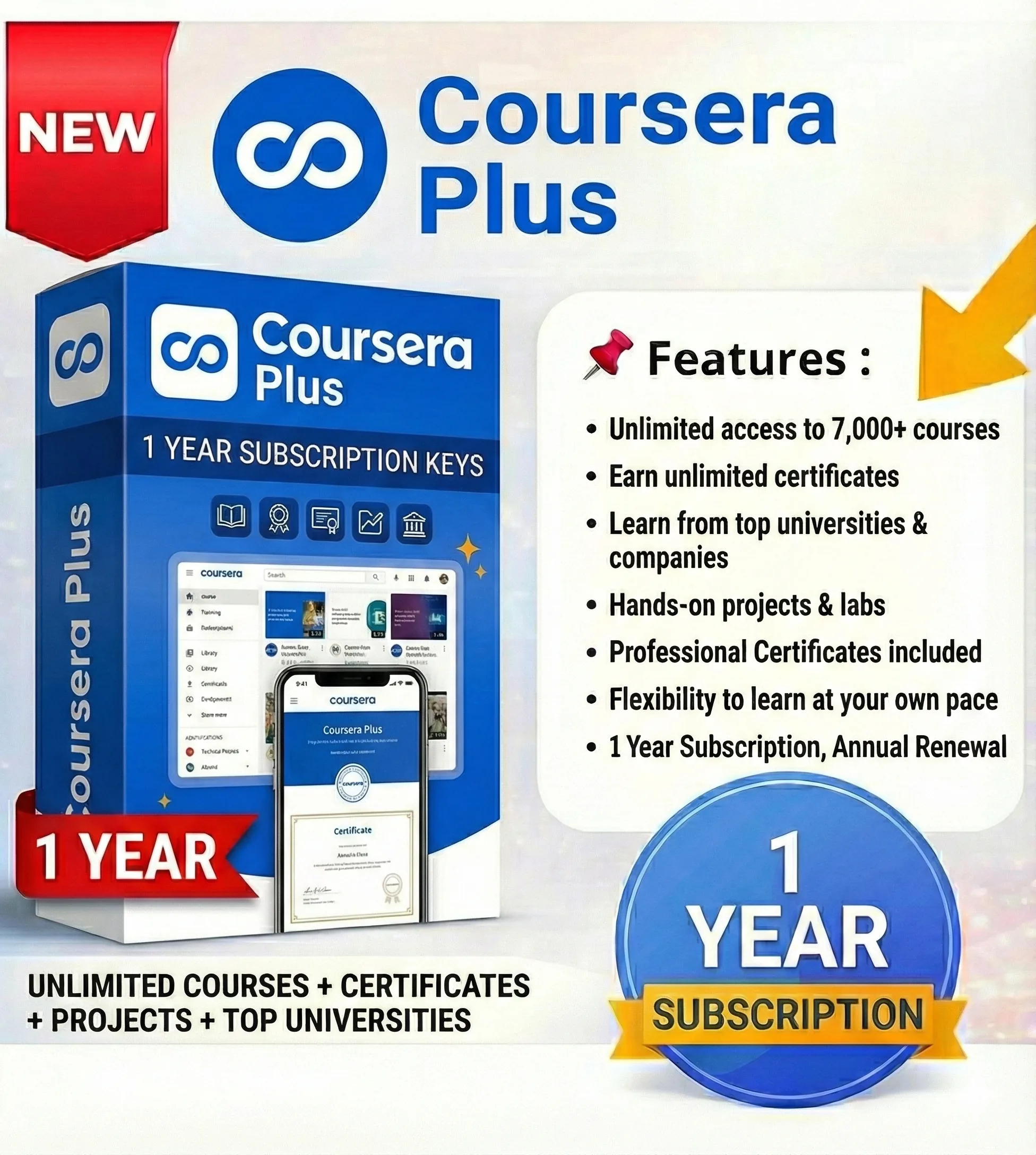 Coursera Plus Subscription