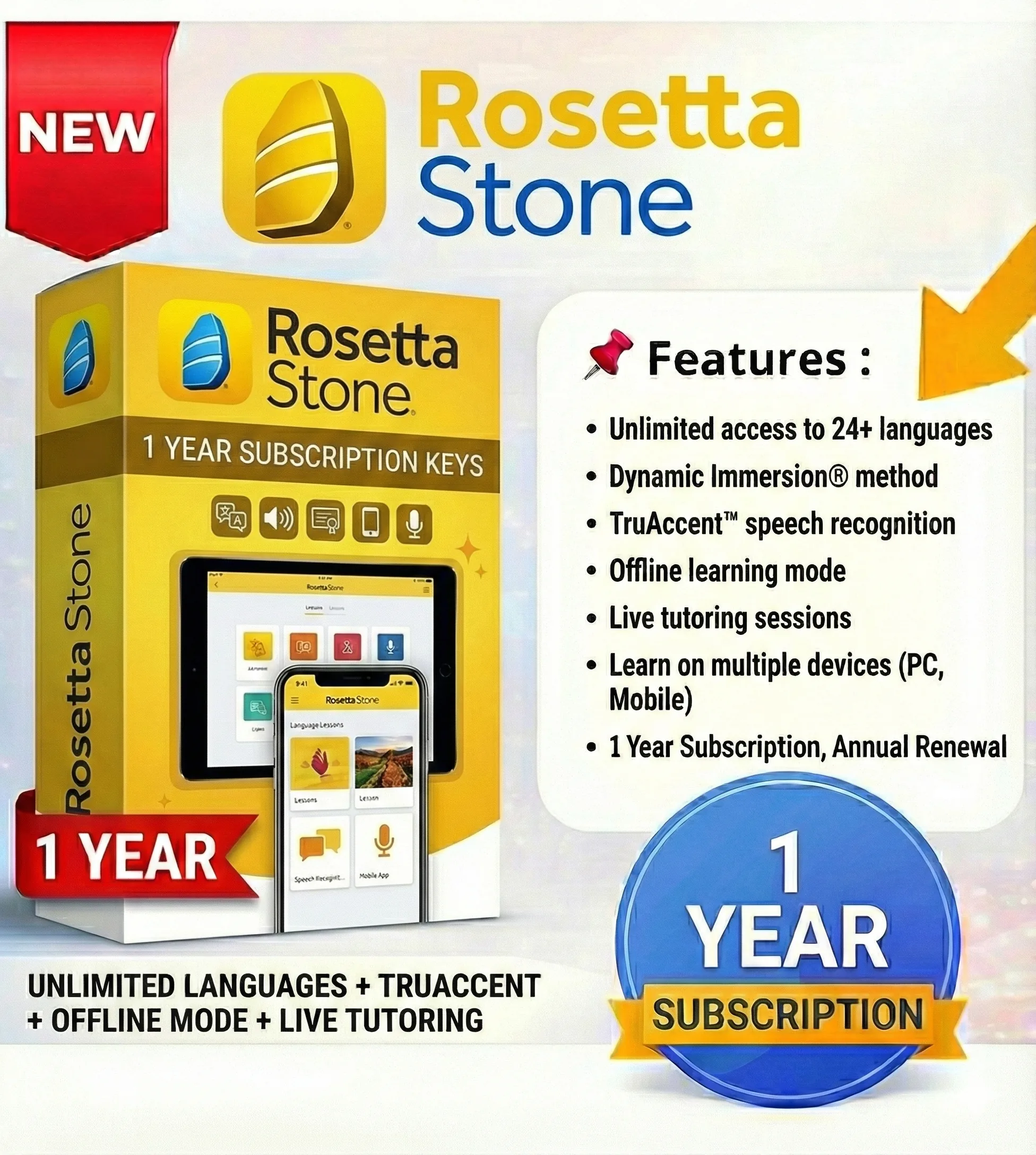 Rosetta Stone Subscription